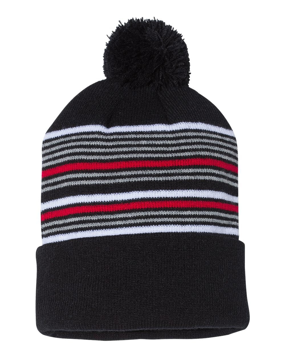 Blank Pom Pom Beanies - Beanie - Soda City Hat Co