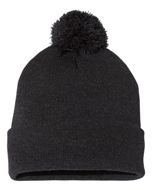 Blank Pom Pom Beanies - Beanie - Soda City Hat Co