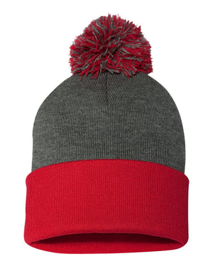 Blank Pom Pom Beanies - Beanie - Soda City Hat Co