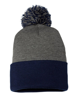 Blank Pom Pom Beanies - Beanie - Soda City Hat Co