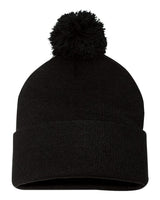 Blank Pom Pom Beanies - Beanie - Soda City Hat Co