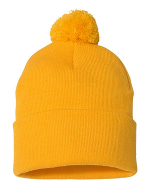 Blank Pom Pom Beanies - Beanie - Soda City Hat Co