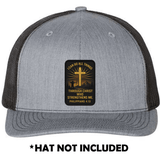 Bow Hunter I can Do All things Through Christ UV Printed Hat Patch - Soda City Hat Co