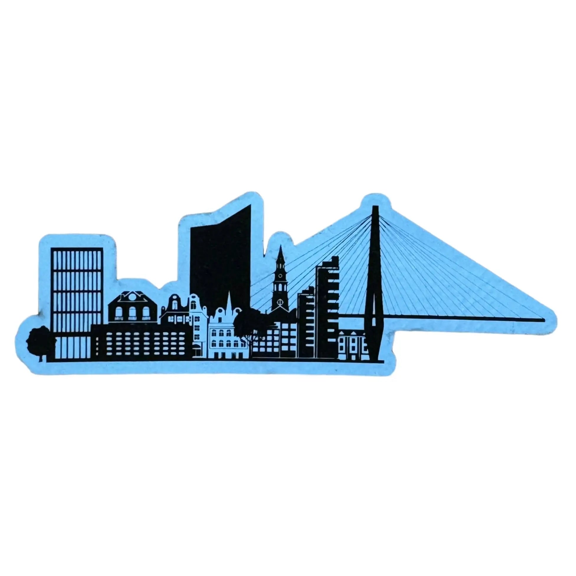 Charleston Skyline Acrylic Patch - Custom Patches - Soda City Hat Co