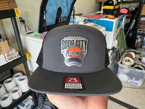 Custom Acrylic Patch Hat with Logo - Soda City Hat Co