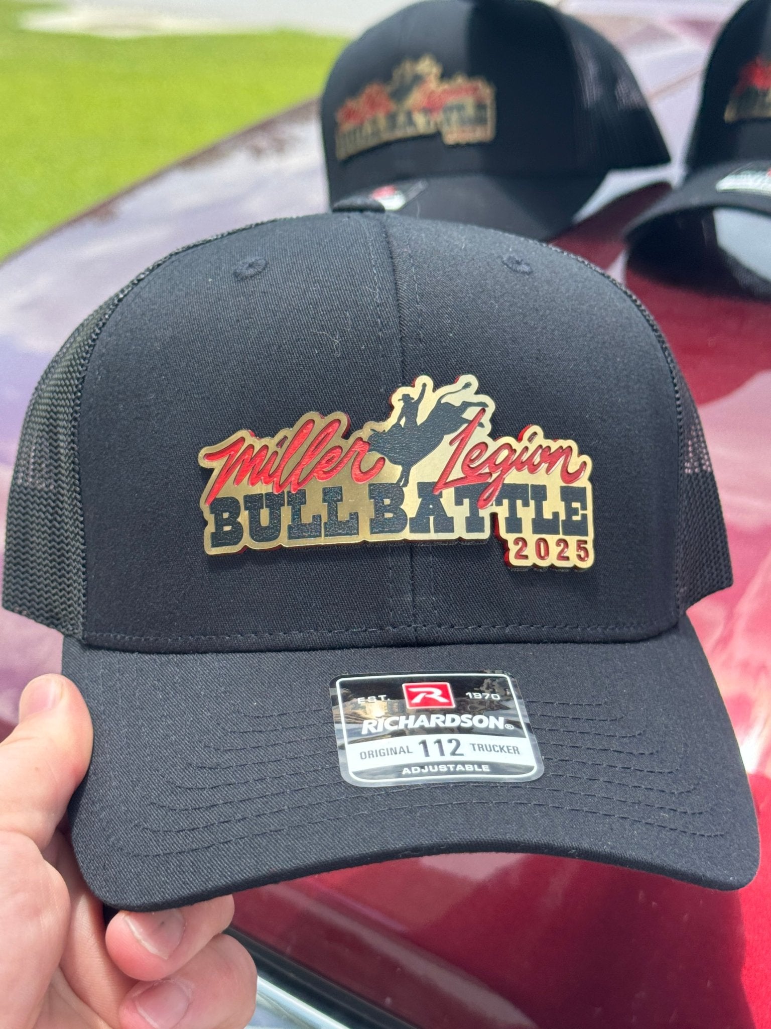 Custom Acrylic Patch Hat with Logo - Soda City Hat Co