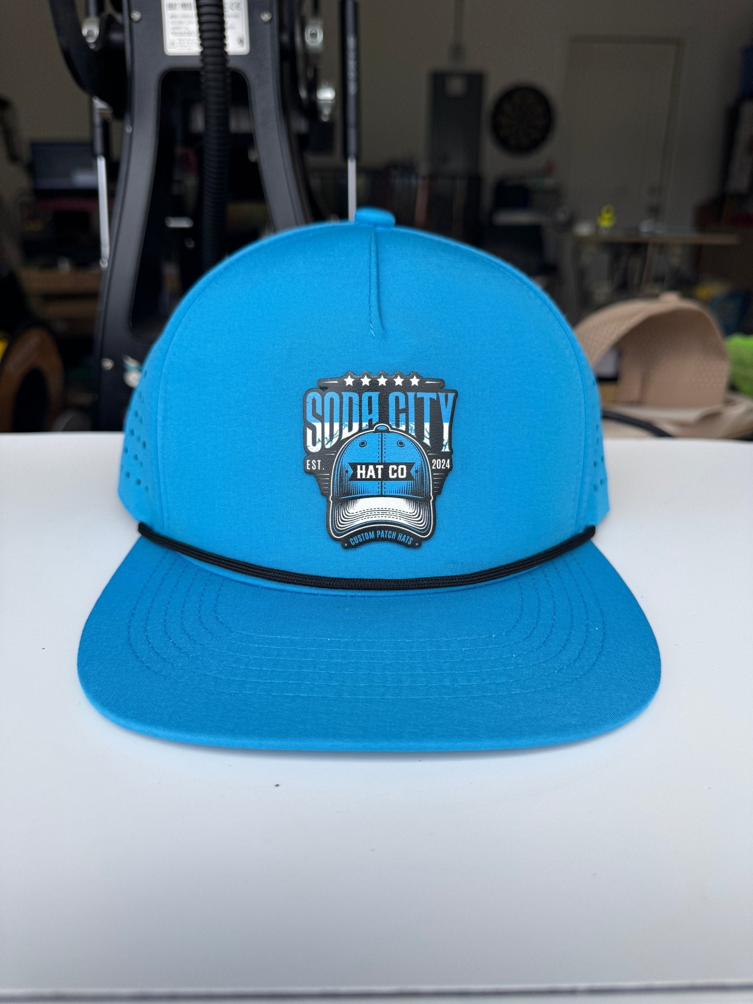 Custom Full Color Patch Hat (UV Printed) with Logo - Soda City Hat Co