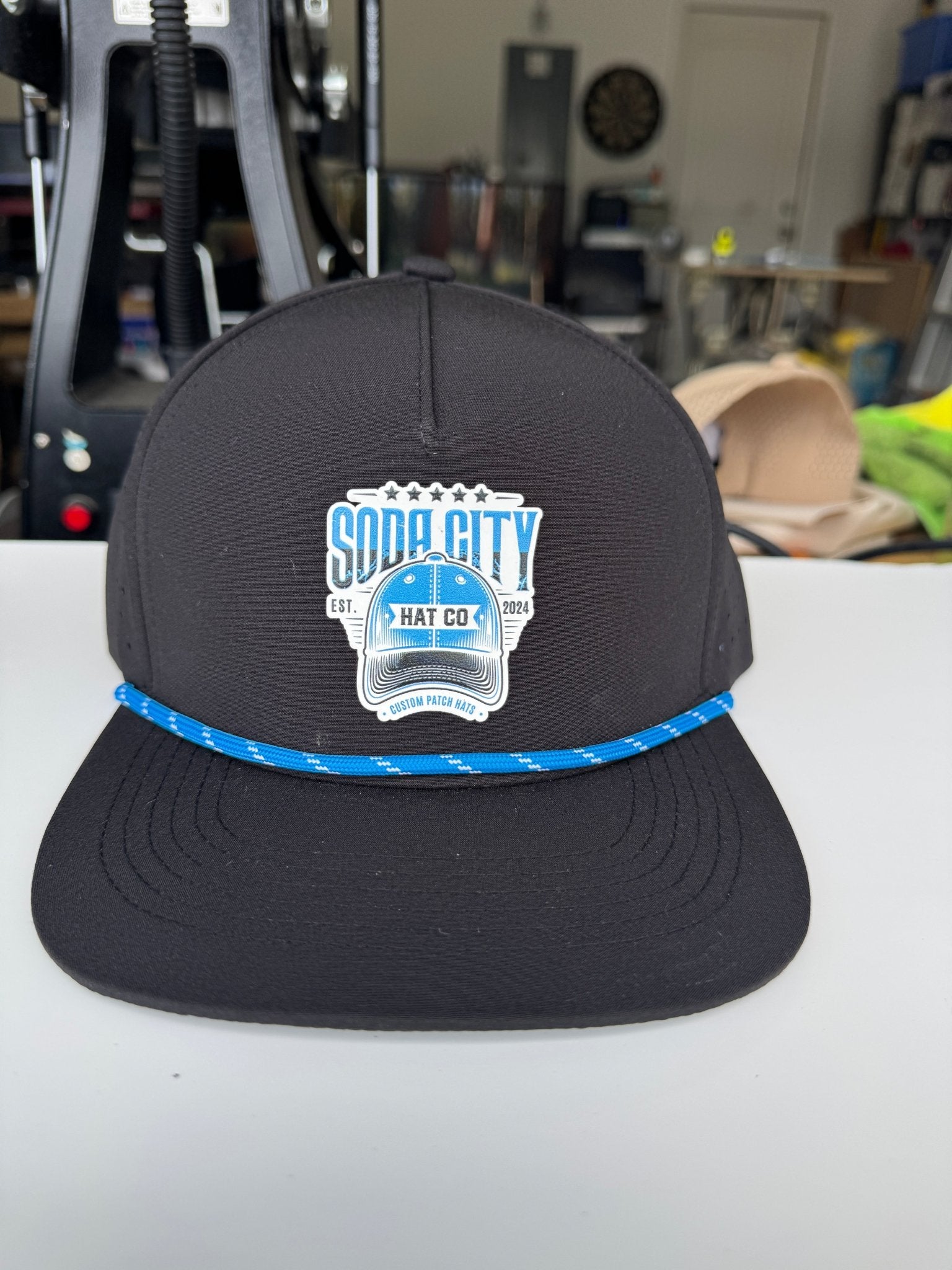 Custom Full Color Patch Hat (UV Printed) with Logo - Soda City Hat Co
