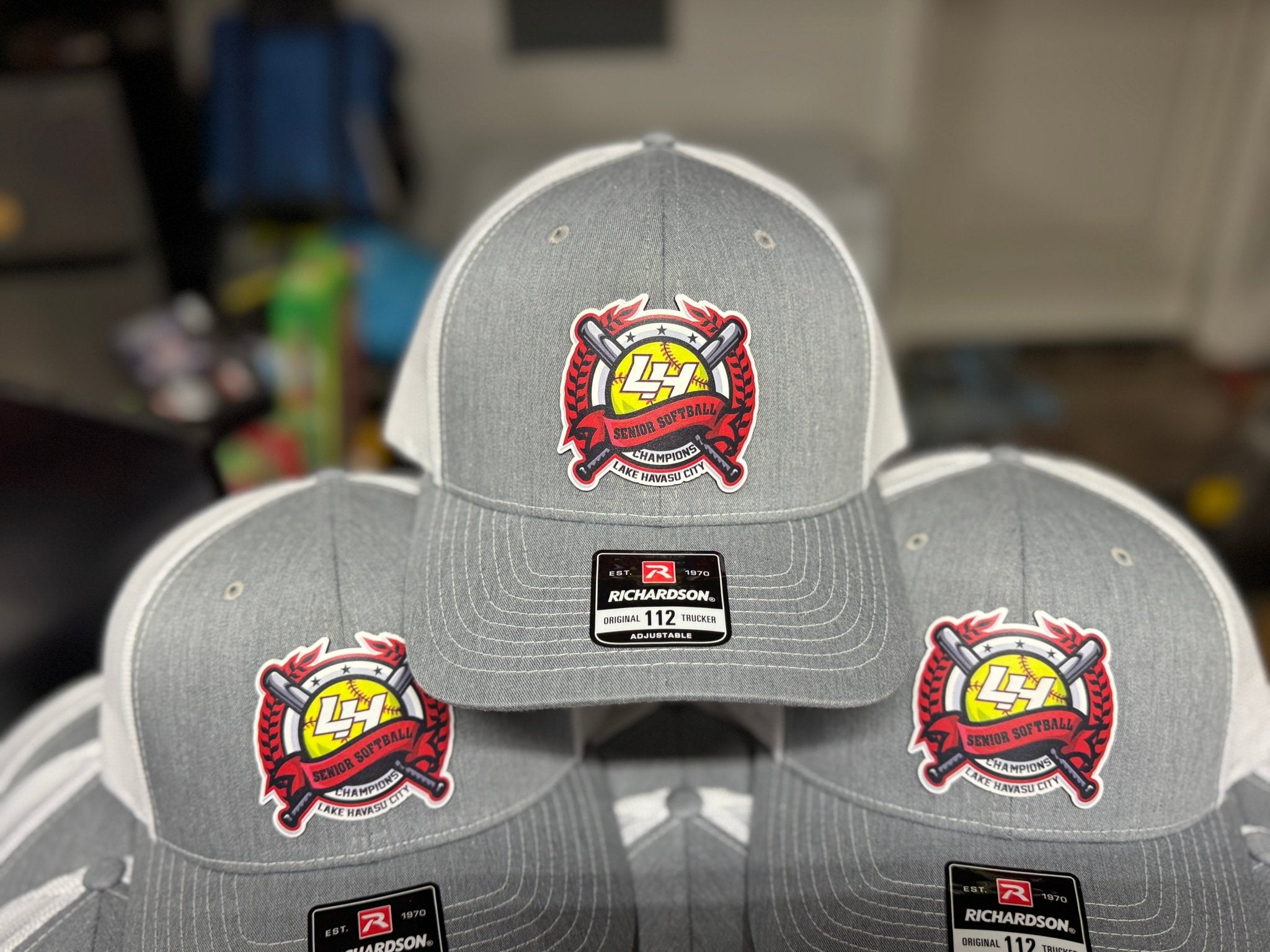 Custom Full Color Patch Hat (UV Printed) with Logo - Soda City Hat Co