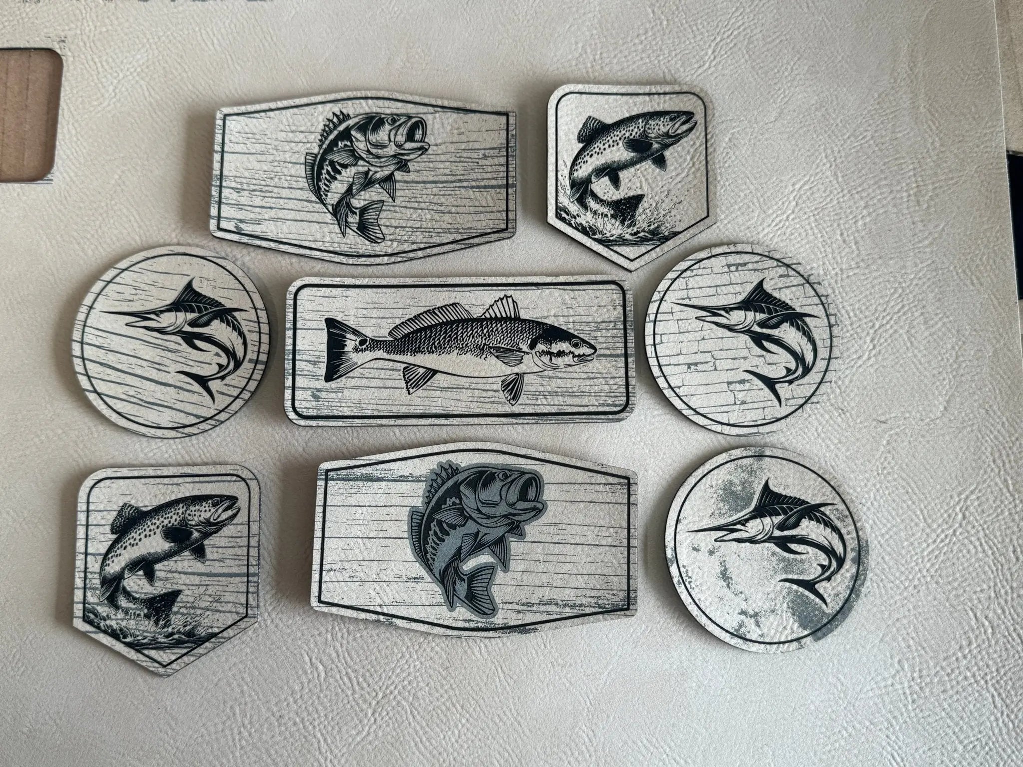 Custom Leatherette Patches - Custom Patches - Soda City Hat Co