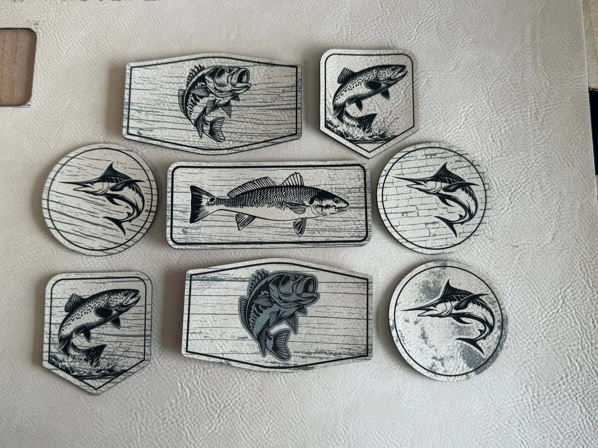 Custom Leatherette Patches - Custom Patches - Soda City Hat Co
