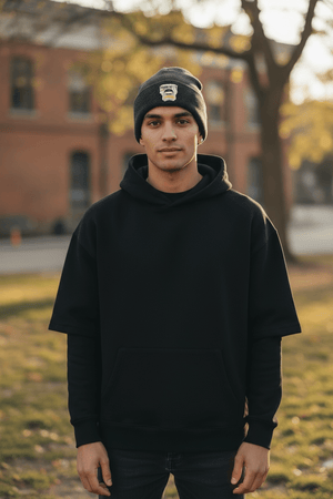 Custom Logo Beanies – Premium Engraved or Full - Color Patch Designs - Beanie - Soda City Hat Co
