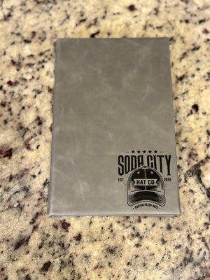 Custom Printed Leatherette Notebooks - Soda City Hat Co