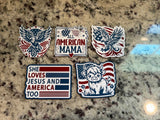 Custom Tri - Color Acrylic Patches - Custom Patches - Soda City Hat Co