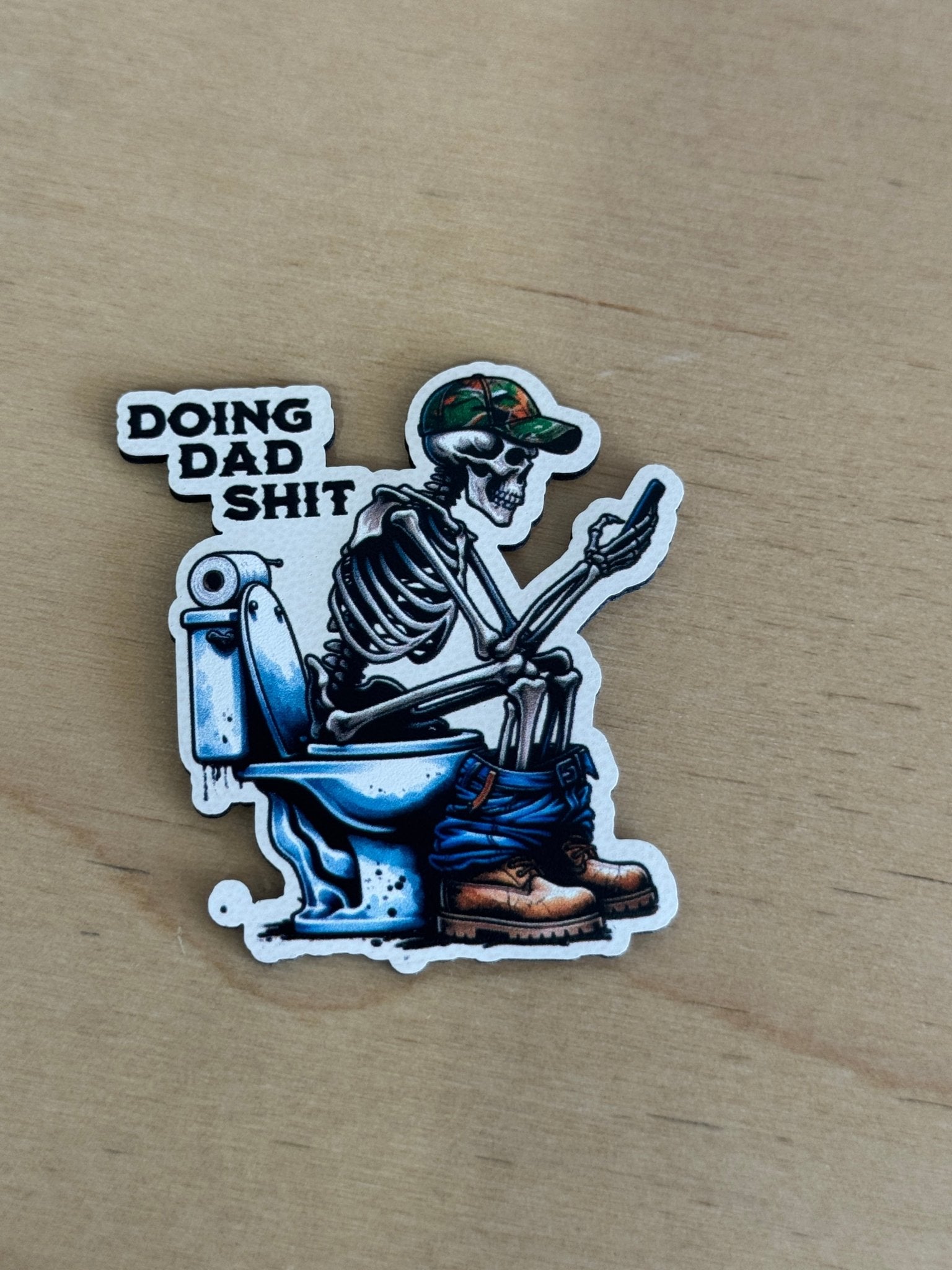 Doing Dad S**t UV Printed Hat Patch - Soda City Hat Co