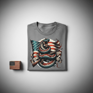 Don’t Tread On Me Snake Flag Hoodie - Soda City Hat Co
