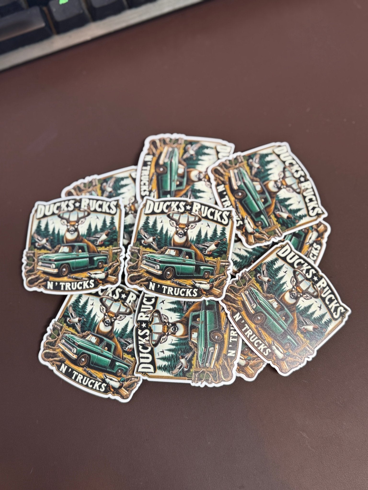 Ducks Bucks N Trucks UV Printed Patches - Soda City Hat Co