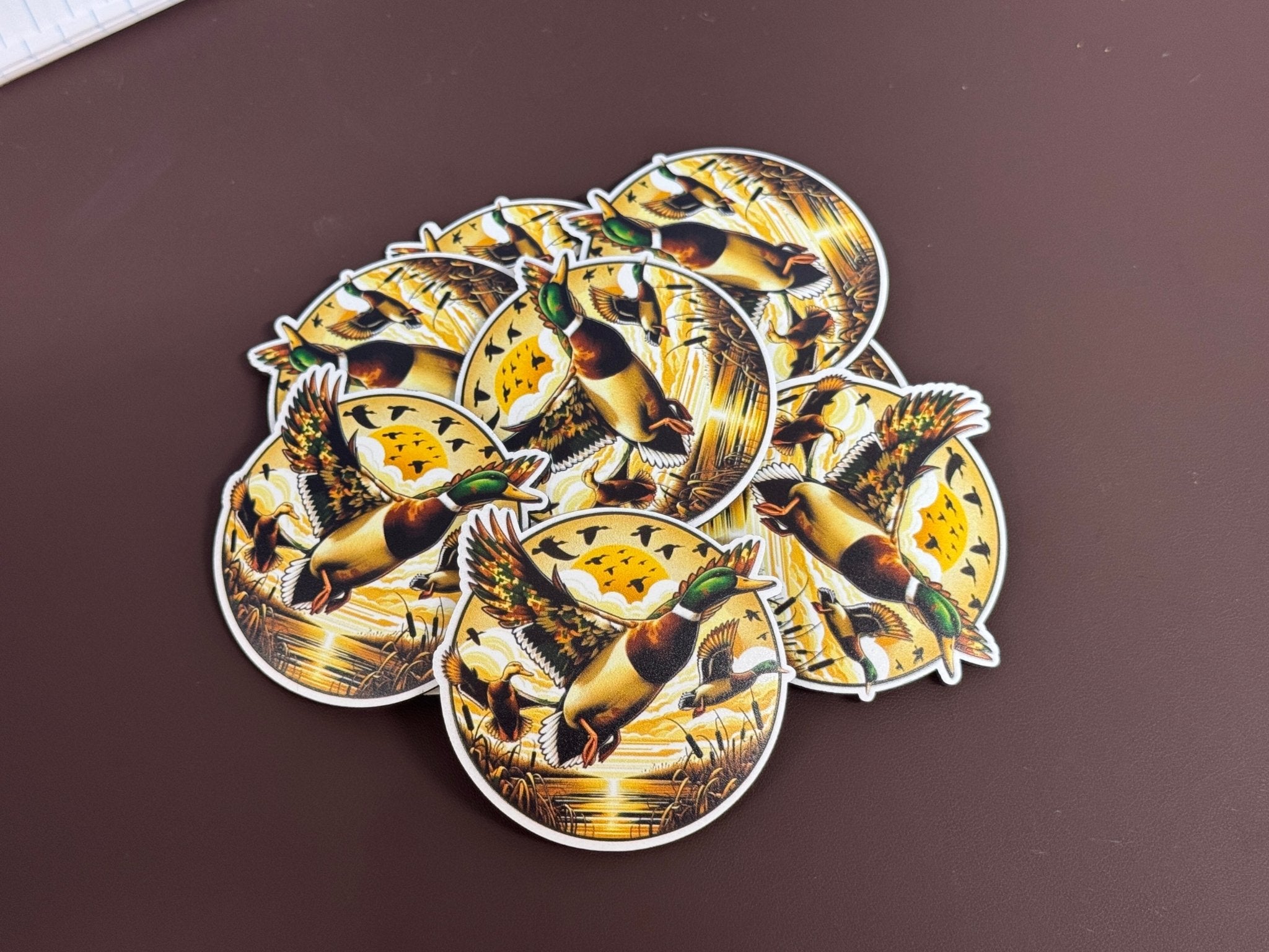 Flying Mallard UV Printed Patches - Soda City Hat Co