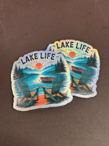 Lake Life - Sunset UV Printed Patches - Soda City Hat Co