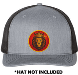 Lion & Cross UV Printed Hat Patch - Soda City Hat Co
