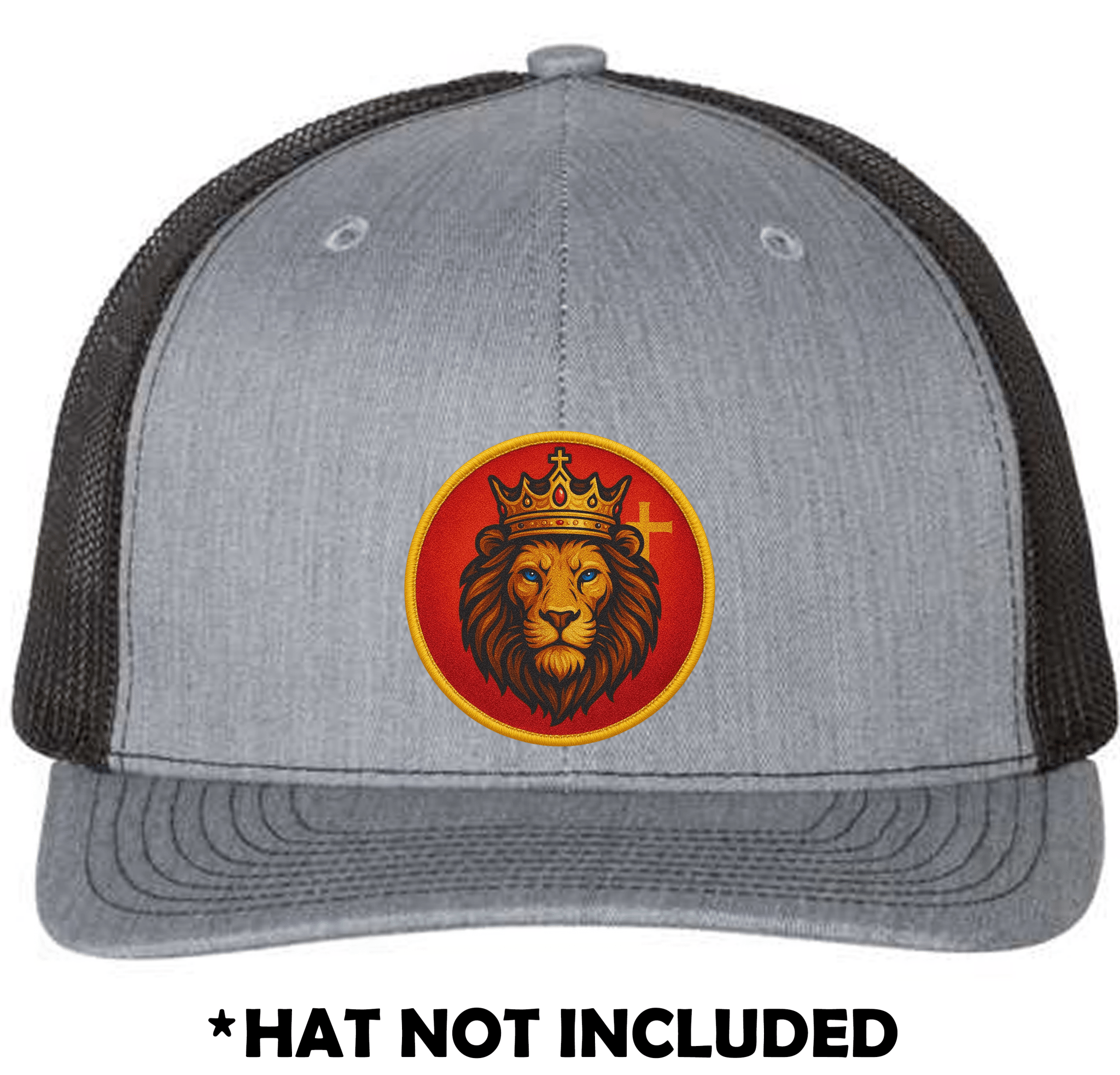 Lion & Cross UV Printed Hat Patch - Soda City Hat Co