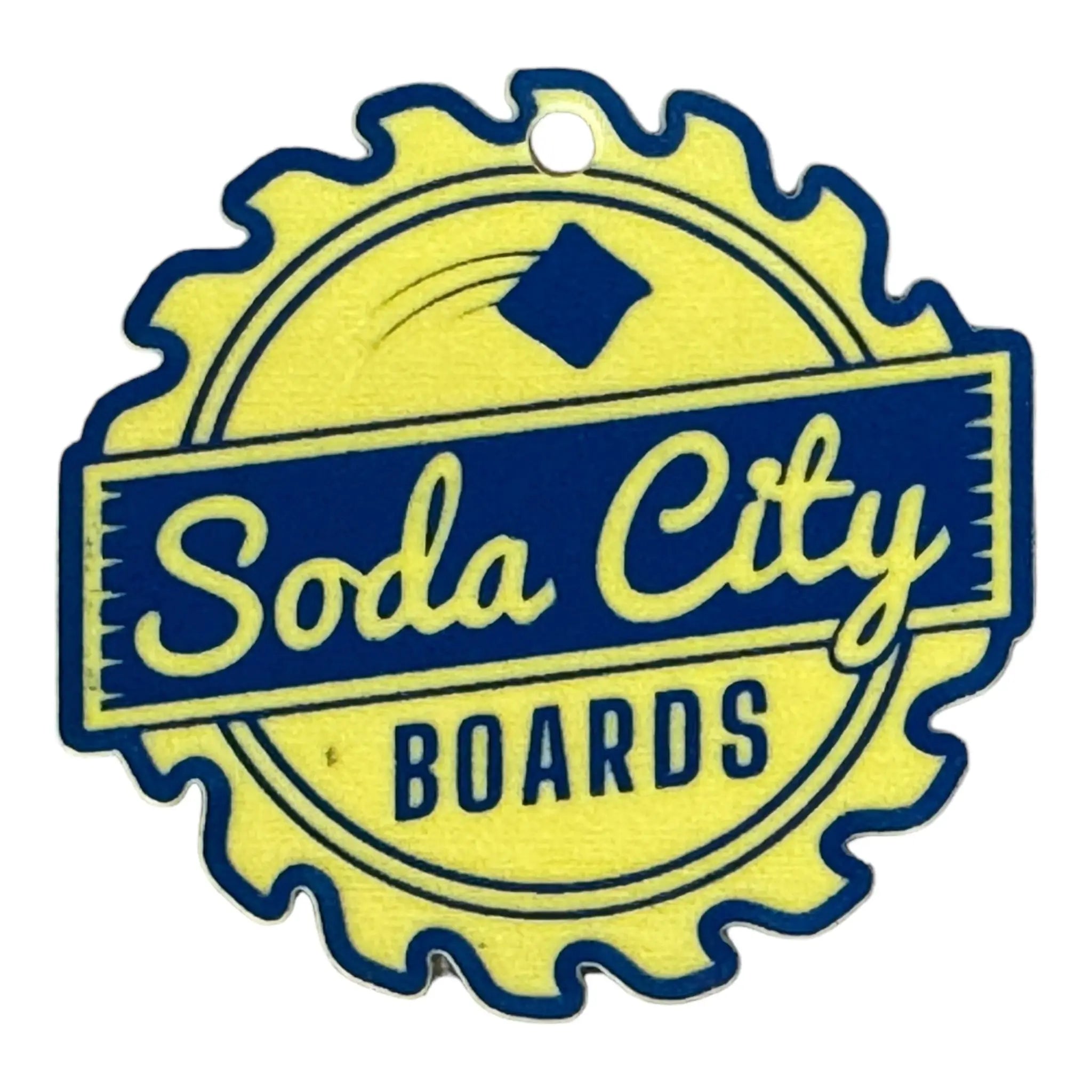 Mahi Fish Acrylic Patch - Custom Patches - Soda City Hat Co