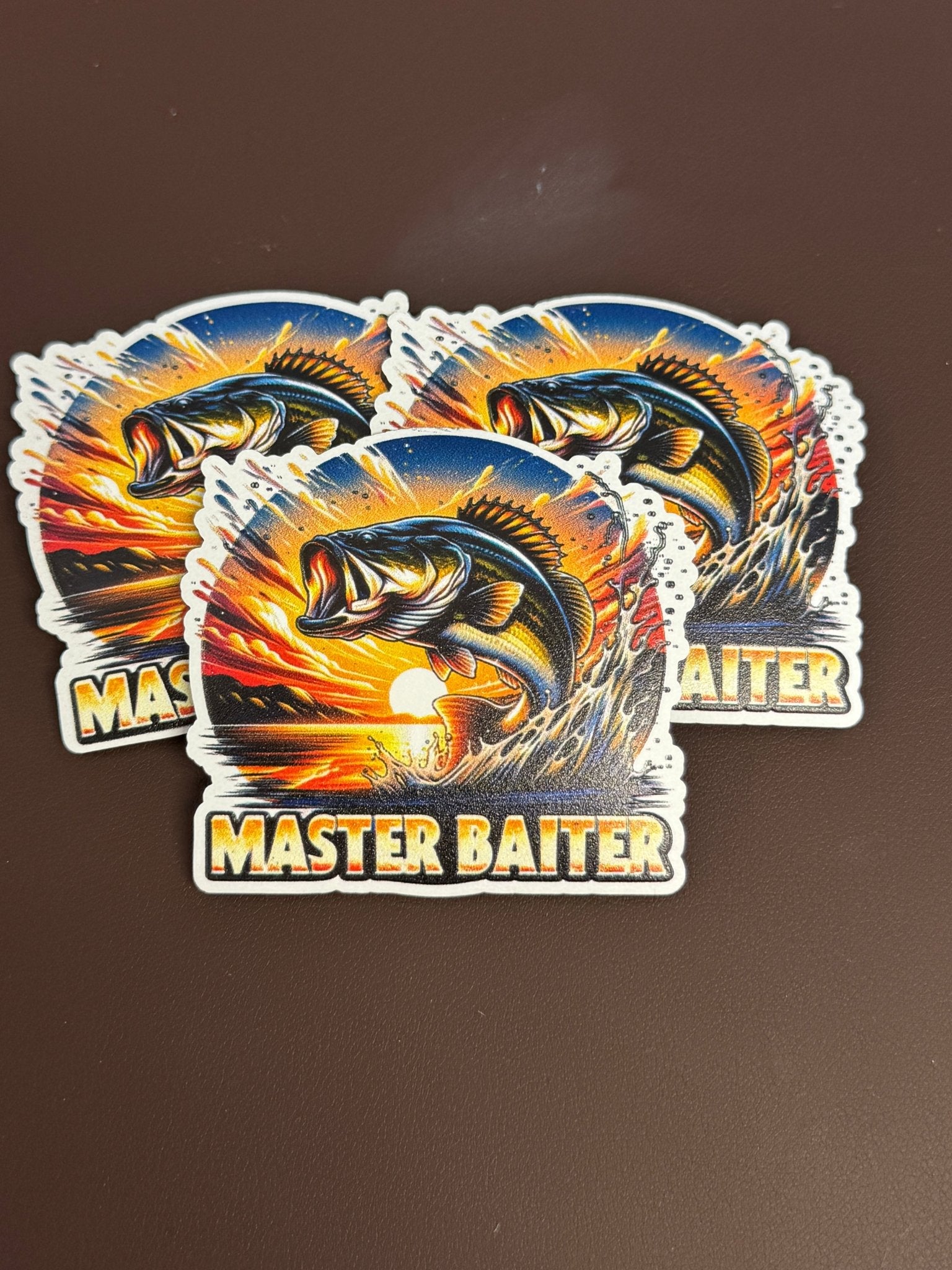 Master Baiter Fishing UV Printed Patch - Soda City Hat Co