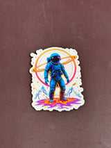 Neon Astronaut UV Printed Patches - Soda City Hat Co