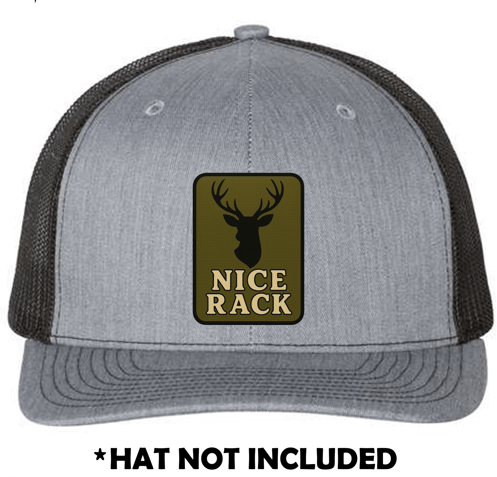 Nice Rack UV Printed Hat Patch - Soda City Hat Co