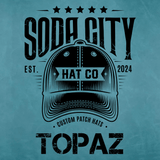 OnlyFish leatherette Patch - Custom Patches - Soda City Hat Co