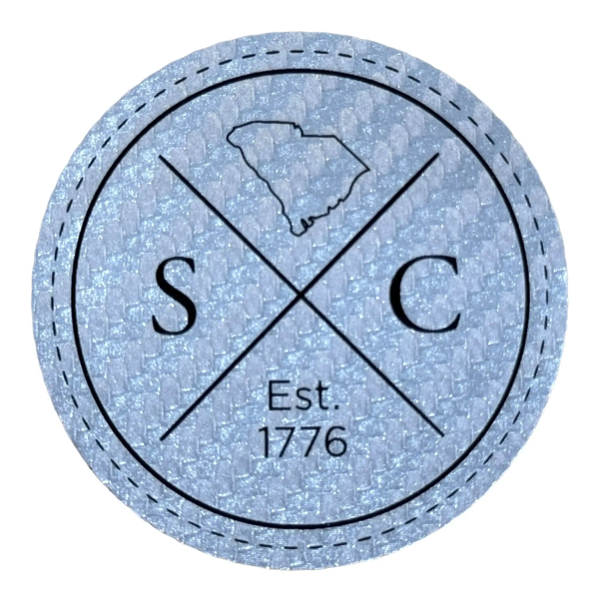 SC Established Circle Acrylic Patch - Custom Patches - Soda City Hat Co