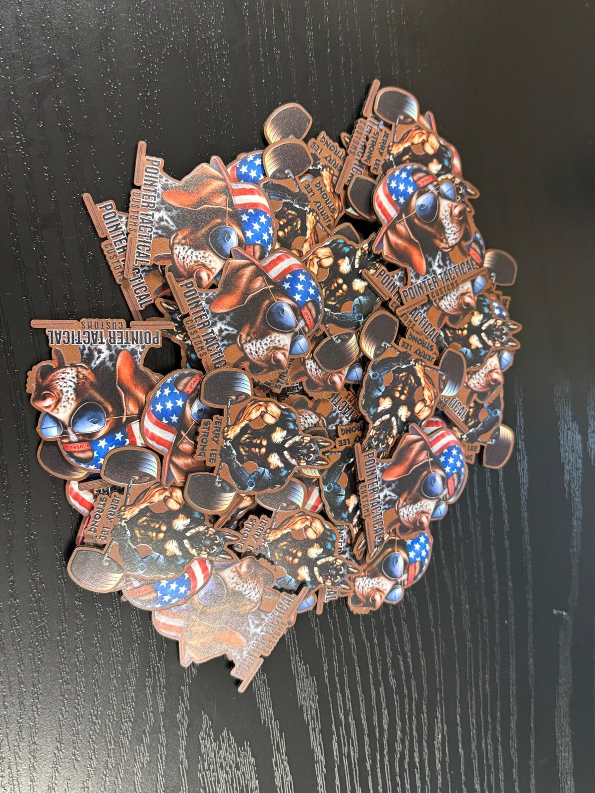 Small (1.5” or smaller) UV Printed Leatherette Patches - Soda City Hat Co