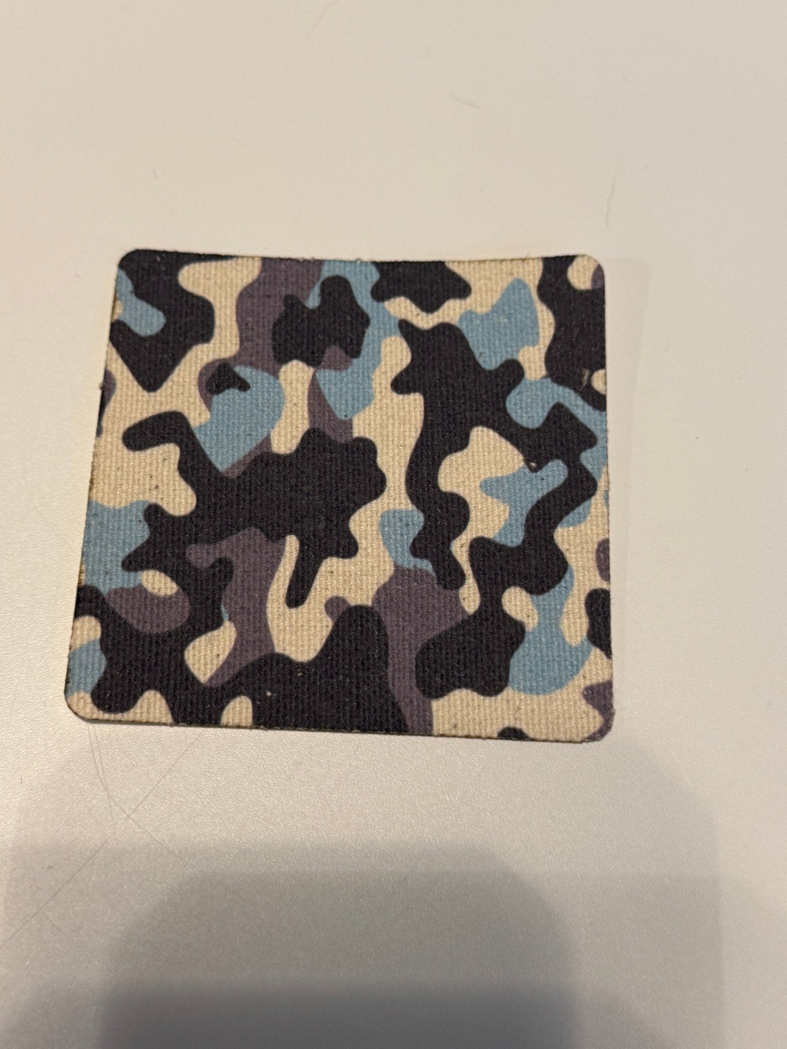 Snow Camo Design - 12" x 24" Sheet - Soda City Hat Co