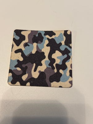 Snow Camo Design - 12" x 24" Sheet - Soda City Hat Co