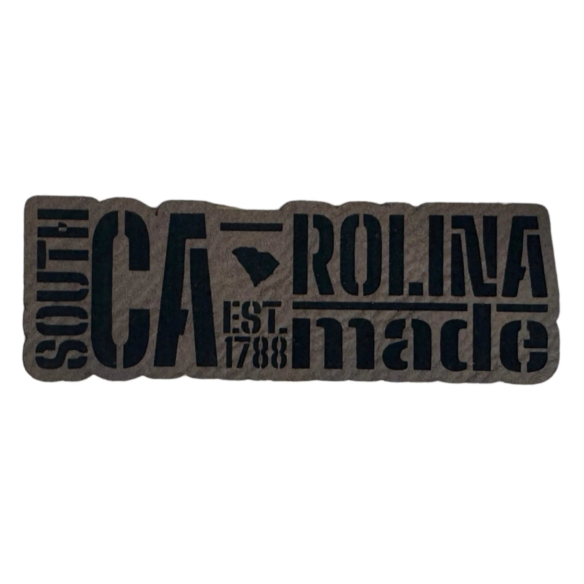 South Carolina Made Acrylic Patch - Custom Patches - Soda City Hat Co