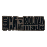 South Carolina Made leatherette Patch - Custom Patches - Soda City Hat Co