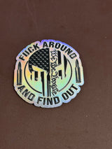 Texture Built FAFO Bullets UV Printed Patches - Soda City Hat Co