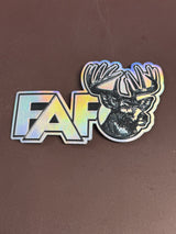 Texture Built FAFO Deer UV Printed Patches - Soda City Hat Co