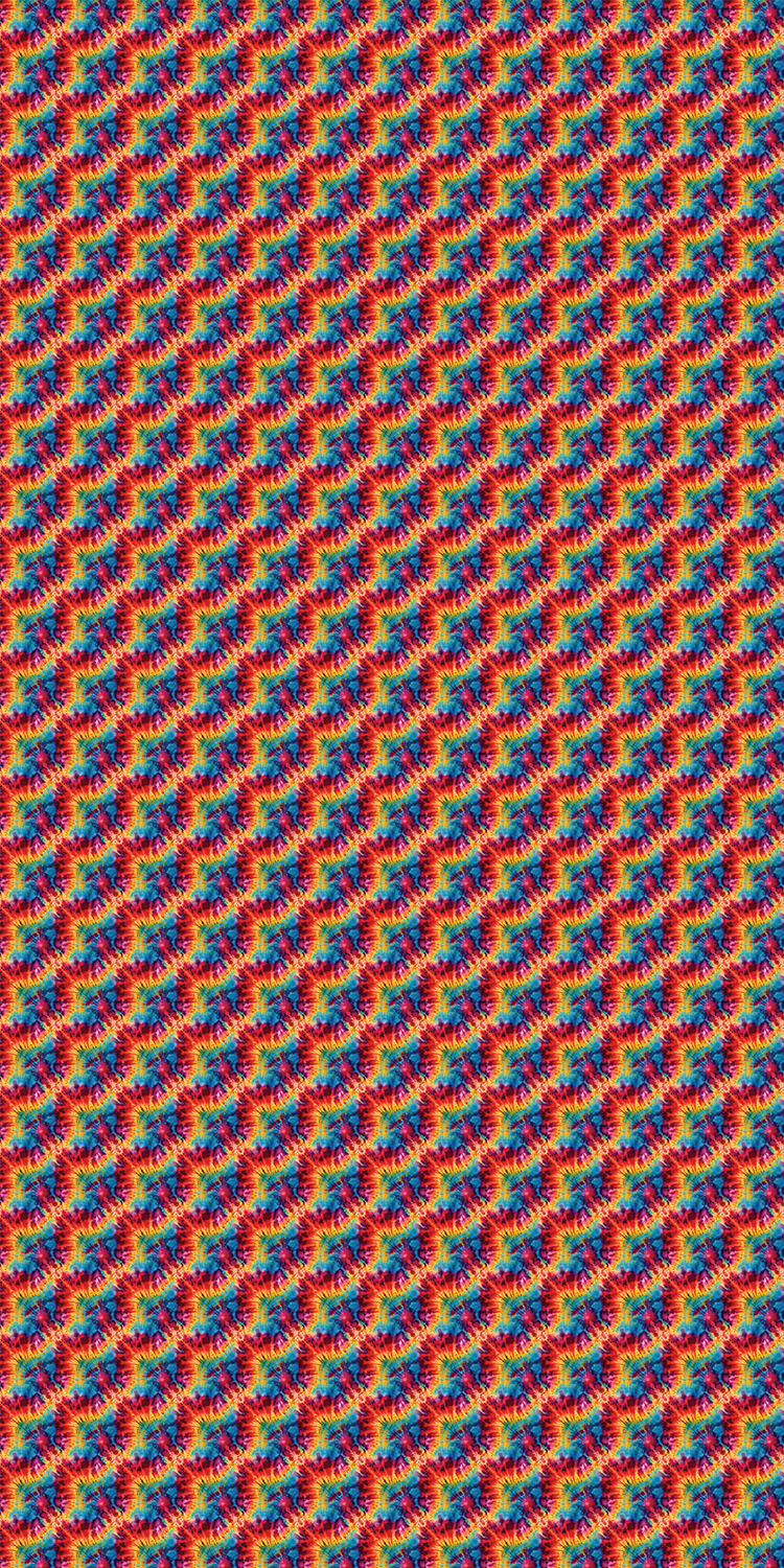 Tie Dye Design 2 - 12" x 24" Sheet textured material pattern
