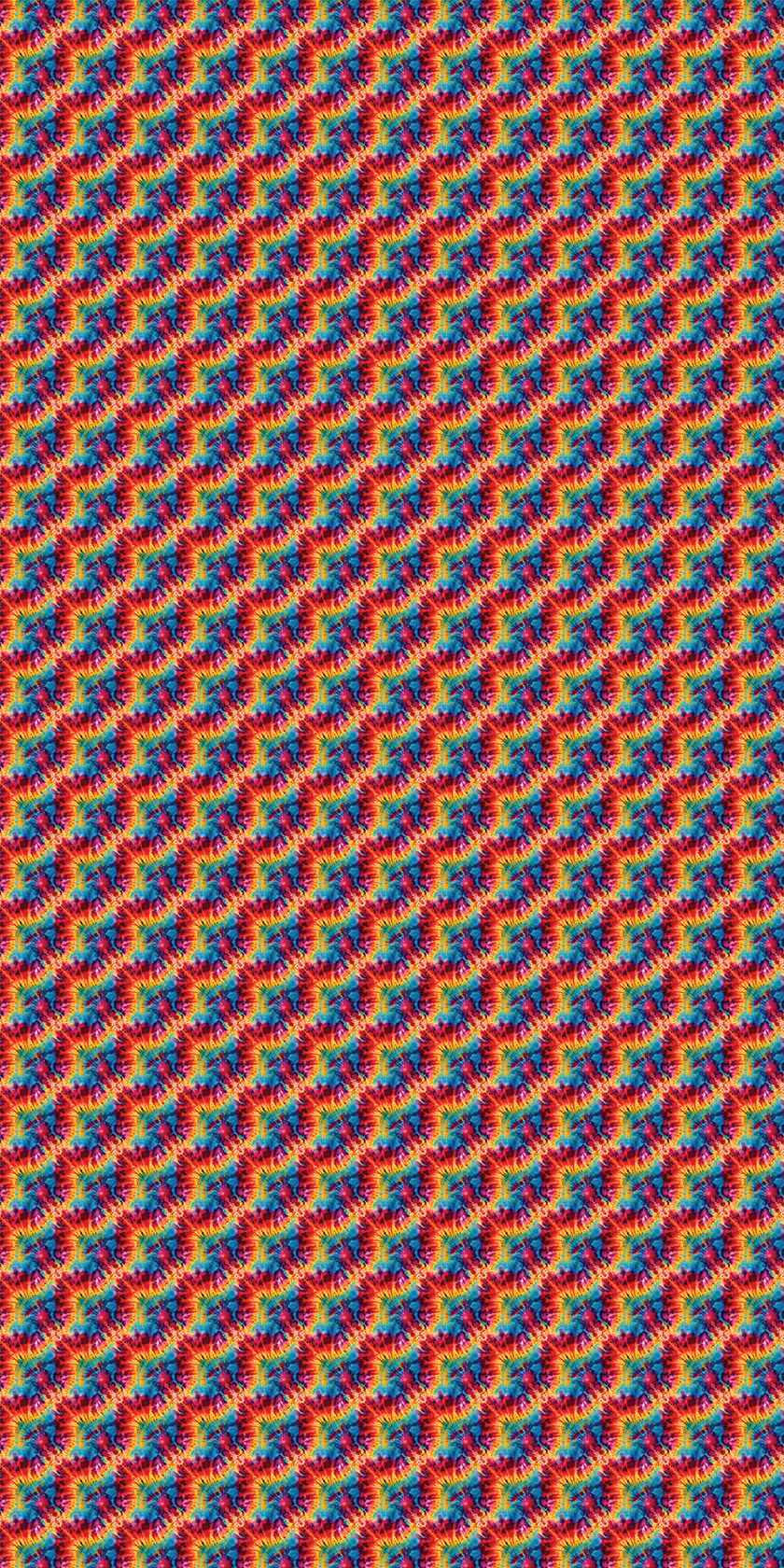 Tie Dye Design 2 - 12" x 24" Sheet - Soda City Hat Co