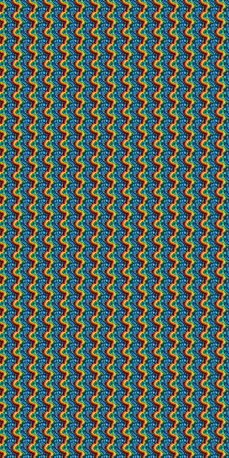 Tie Dye Design 3 - 12" x 24" Sheet textured material pattern