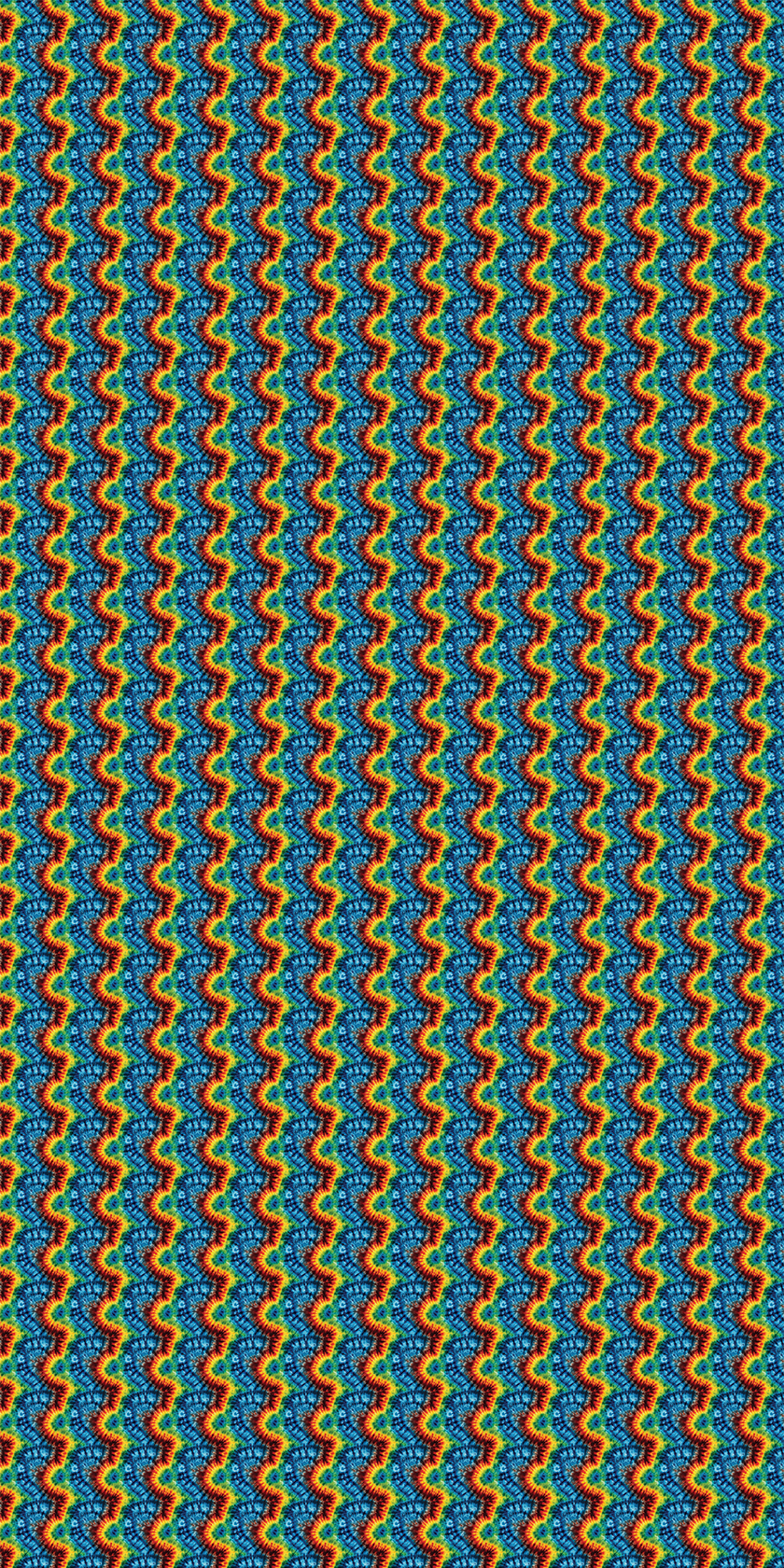 Tie Dye Design 3 - 12" x 24" Sheet - Soda City Hat Co