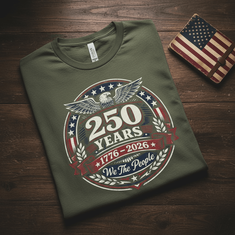 USA 250 Years Long Sleeve - Soda City Hat Co