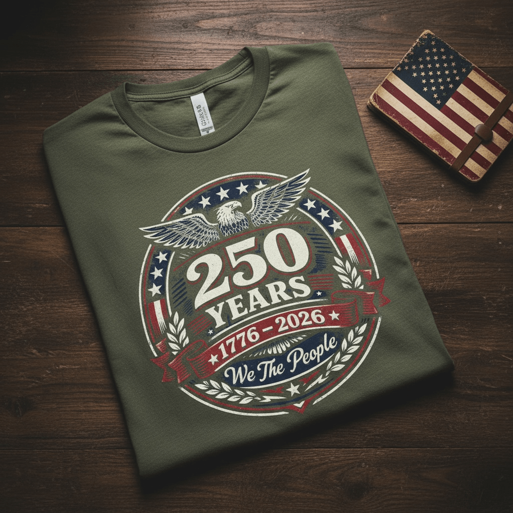 USA 250 Years Long Sleeve - Soda City Hat Co