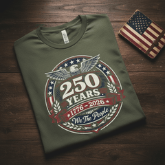 USA 250 Years Long Sleeve - Soda City Hat Co