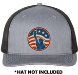 USA Statue Of Liberty UV Printed Hat Patch - Soda City Hat Co