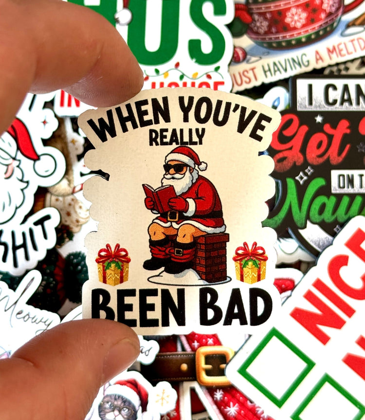 Full-color When You've Been Bad patch design